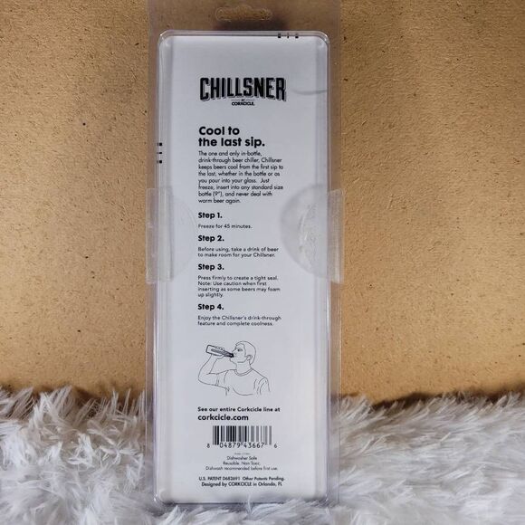Corkcicle Chillsner Beer Chiller- NIP - Picture 3 of 5